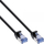 Kabllo rrjeti InLine Slim Round Patch, Cat.6A U/FTP, 0.25m, i zi