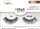 Qerpikë fallco KillyS Love Lashes Lily, në shirit, të zinj