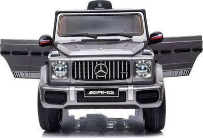 Makina elektrike për kalamaj Mercedes Benz G63 AMG, SUV, me bateri, gri metalike