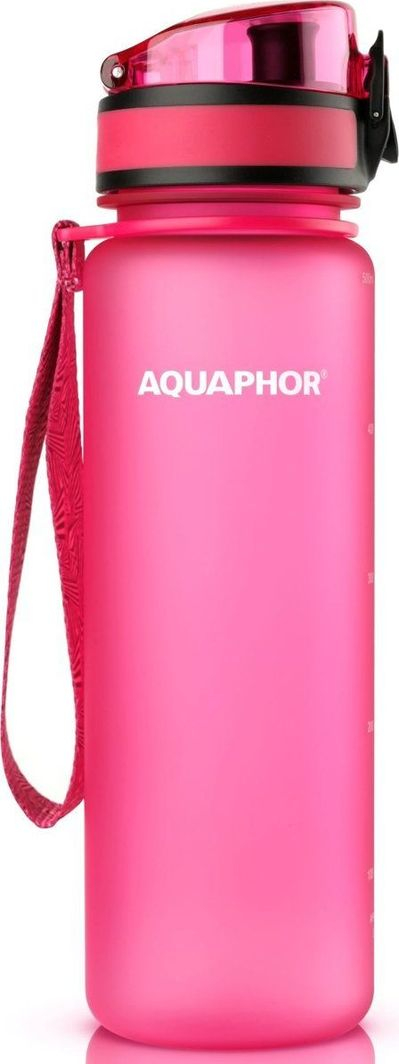 Shishe me filtër Aquaphor, 500ml, rozë