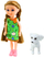 Set lodër me kukull Mini Doll dhe qenush, 14.5cm, për fëmijë