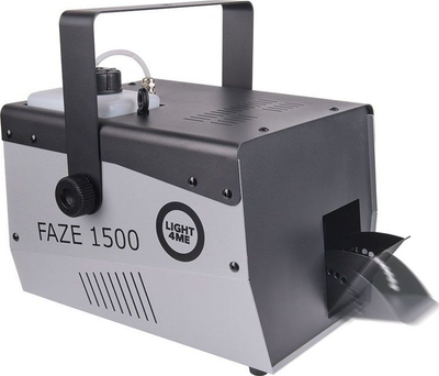 Gjenerator tymi Light4Me Faze 1500, 1500W, me Timer, ngjyrë e zezë