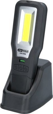 Llambë pune KS Tools 150.4490, LED 550 lumen, e palosshme, e zezë