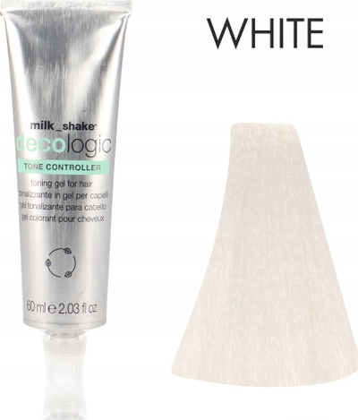 Xhel tonues për flokë Milk Shake Decologic Tone Controller, 60ml, i bardhë