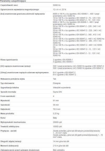 Ndërprerës Schneider Electric iC60N-D4-2 D, 4A, 2 pole, IP20, i bardhë