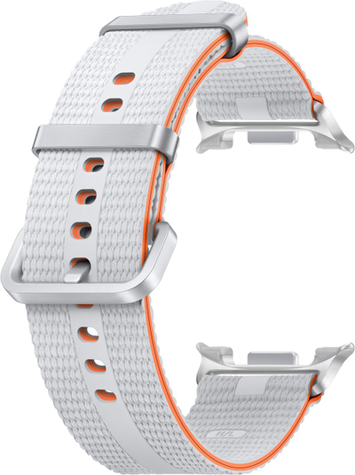 Rrip ore Samsung Athleisure Band M/L për Galaxy Watch8 edhe Watch8 Classic, i bardhë