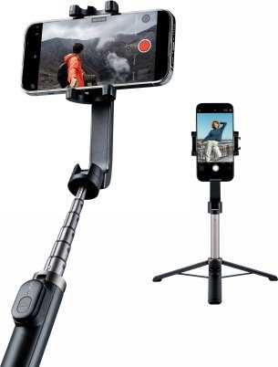 Selfie stick tripod ShiftCam CEPD TP SS EF për telefon, i zi