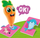 Loje edukative Lisciani Carotina Baby Talking Pen Baby Animals, stilolaps foles, per femije te vegjel