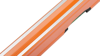 Nivel alumini Neo Tools S 300 71-137, 180 cm, 3 flluska, portokalli