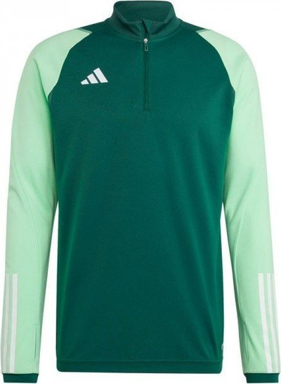 Bluzë stërvitje adidas Tiro 23 Competition Top M HU1308, për burra, me zinxhir 1/2, jeshile