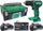 Vegël kaçavidë-spirale Hikoki DS18DD WPZ, 18V, me 2 bateri 5Ah, jeshile
