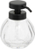 Dozator për sapun të lëngshëm 5five Simply Smart DISP, qelq, 350 ml, i zi