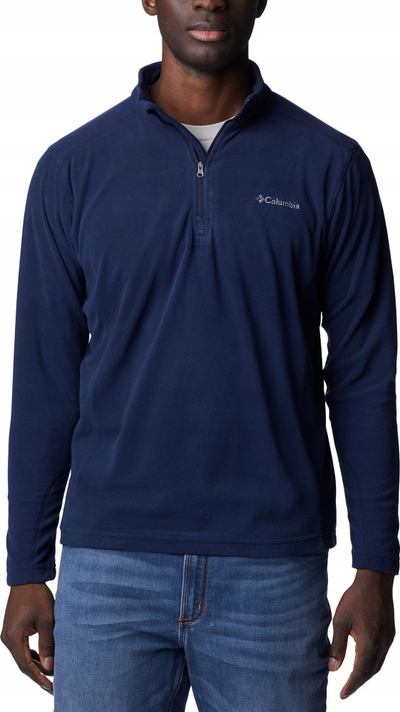 Bluza Columbia Klamath Range II Half Zip Fleece, për meshkuj, poliester, navy
