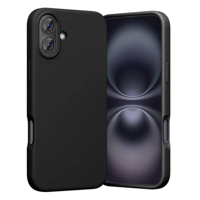 Kuti telefoni Vention Liquid Silicone për iPhone 16 Plus, MagSafe, e zezë