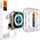 Mbrojtës ekrani Spigen Glas.tR EZ Fit për Apple Watch Ultra 49mm, xham i fortë, 2 copa në paketë, transparent