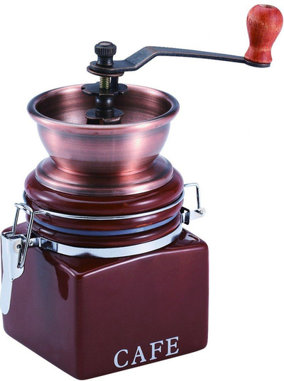 Mелница за кафе KingHoff KH-4146, инокс, керамичка сад, сребрена
