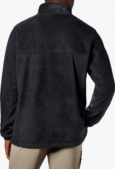 Jakne fleece Columbia Steens Mountain Half Zip për burra, masa L, e zezë