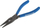 Pinca me maje të hollë Gedore Needle Nose 160mm, çelik i fortifikuar, doreza ergonomike, blu