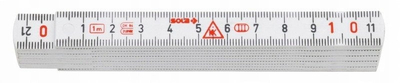 Metër palos Sola HKM1/10, 1m, plastik, i bardhë