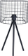 Llambë dyshemeje Home Styling Collection Loft, metal, 46cm, e zezë