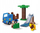 Set bllokash ndërtimi Blocki Mubi Great Adventures Jungle, lodra edukative, shumëngjyrëshe