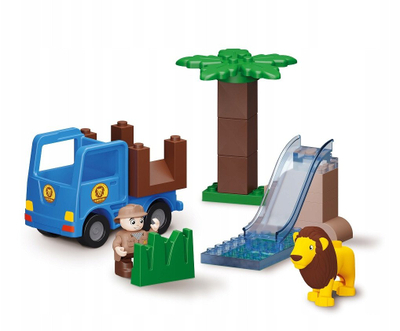 Set bllokash ndërtimi Blocki Mubi Great Adventures Jungle, lodra edukative, shumëngjyrëshe