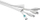 Mbështjellëse kabllosh Microconnect CABLESOCK3, diametër 2–4 cm, e bardhë