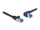 Kabllo interneti Delock RJ45 Cat6a, S/FTP, 2m, e zezë