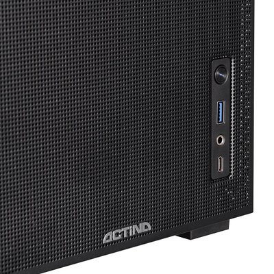 PC gaming Actina Ryzen 7 7800X3D, 32GB RAM, 2TB SSD, Radeon RX 7900 GRE, kulle midi, e zezë