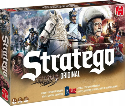 Loja tavoline Jumbo Stratego Original, për 2 lojtarë, strategjike