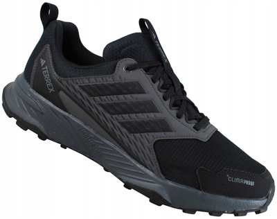 Atlete trail running Adidas Terrex Tracefinder 2 Climaproof, LIGHTMOTION, rezistente ndaj ujit, të zeza