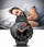 Orë inteligjente Gravity GT23 4, ekran 1.85", Bluetooth, argjendi me rrip i zi