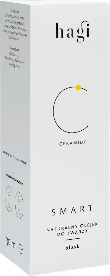 Vaj fytyre Hagi Smart Ceramidy, që ndriçon lëkurën, 30 ml, i bardhë