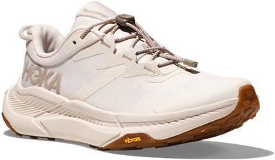 Патики Hoka Transport Women, синтетички текстил, ѓон гума EVA, светло беж