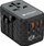 Adapter udhëtimi Verbatim GaN III, universal, 65W, 2x USB C 2x USB A, i zi