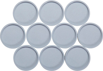 Magnetë rrumbullakët Maul 6172384, 30 mm, set 10 copë, gri