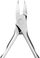 Gërshërë pedikyr Ocho CNO61, 13.8 cm, çelik inox, ngjyrë argjendtë