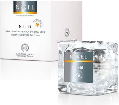 Kрем за очи Nikel NIKELIFT Anti-Wrinkle, против брчки, 15ml