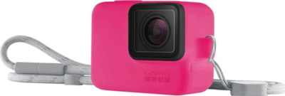 Mbulesë silikoni me litar GoPro Sleeve, për kamera GoPro, Electric Pink