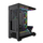 Kuti PC MODECOM Volcano Stellar Plus ARGB, mid tower, 8 ftohës 120mm, e zezë