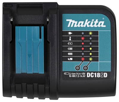 Kositëse bari pa kabëll Makita DUR181SY, 18V, bateri 1.5Ah, blu