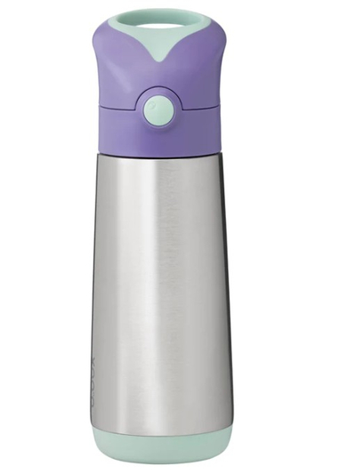 Termos me pipë b.box, 500ml, inox, rozë blush crush