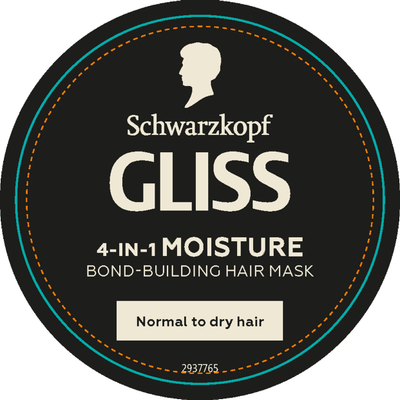 Maskë flokësh Gliss Aqua Revive, 4in1, 400 ml