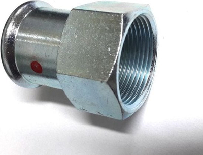 Bashkues tranzitor SANHA Therm ZWxGW 35x1, çelik i galvanizum