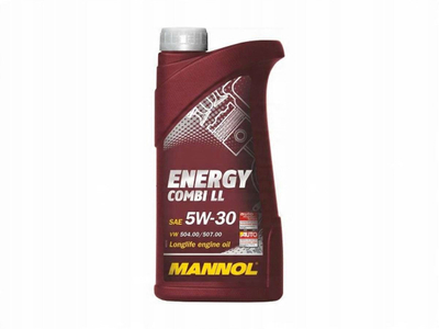 Vaj motori Mannol Energy Combi LL 5W30, sintetik, 1L, i kuq
