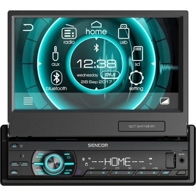 Radio për veturë Sencor SCT 9411BMR, 7" touch TFT color LCD display
