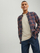 Këmishë JACK&JONES JJECLASSIC Slim Fit, e kaltër/kuqe