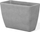 Vazo dekorative Beliani Plant Pot Baris, 60 cm, katrore e zgjatur, gri e çelët