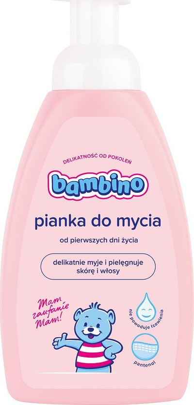 Bambino Baby Wash Foam, 500 ml