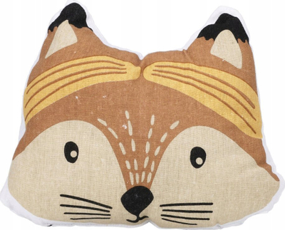 Jastëk për kalamoj Home Styling Collection, në formë kafshe me veshë, pambuk, 35 x 40 cm